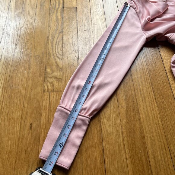 NBD x Revolve size M Ballet Pink Elijah One Shoulder Coquette Mini Dress - Picture 13 of 16